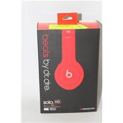 2014 BEATS BY DR. DRE ON-EAR HEADPHONES - RED