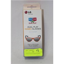 LG DUAL PLAY GAMES GLASSES