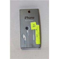 IPHONE STEREO HEADSET