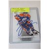 Image 1 : TAYLOR HALL SIGNED OILERS CARD