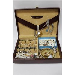 JEWELRY BOX W CONTENTS