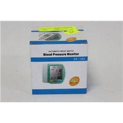 AUTOMATIC WRIST WATCH BLOOD PRESSURE MONITOR