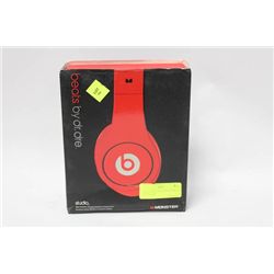 BEATS HEADPHONES BY DR.DRE ON CHOICE RED
