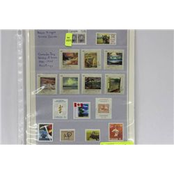 CANADA MINT STAMPED SHEET