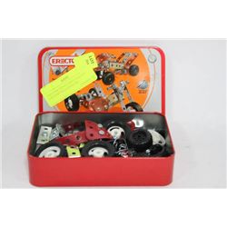 ERECTOR DESIGN MECCANO SET (MOTORCYCLE/SIDECAR)