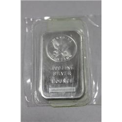 .999 1 OZ FINE SILVER BAR X2