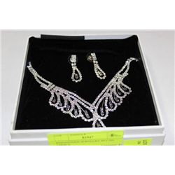RHINESTONE JEWELLERY SET ON CHOICE