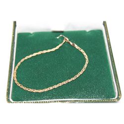 10K GOLD STAMPED LADIES BRACELET