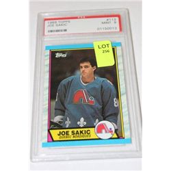 1989 TOPPS JOE SAKIC ROOKIE CARD PSA GRADED 9