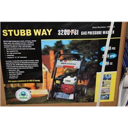STUBB WAY 3200 PSI GAS PRESSURE WASHER