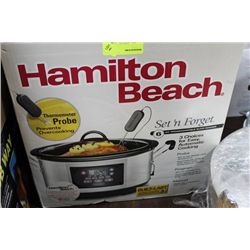HAMILTON BEACH PROGRAMMABLE SLOW COOKER