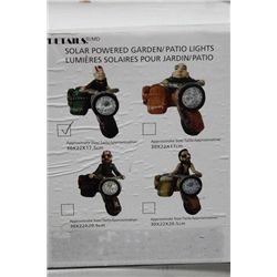 NEW SOLAR POWERED GARDEN MOTORCYCLE