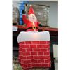 Image 1 : ILLUMINATED SELF INFLATING POP-UP SANTA ORNAMENT