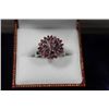 Image 1 : STERLING SILVER RUBY RING