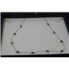 Image 1 : 10KT GOLD EMERALD (6.3CT) NECKLACE