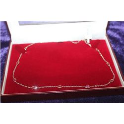 10KT GOLD RUBY(4.05CT)NECKLACE