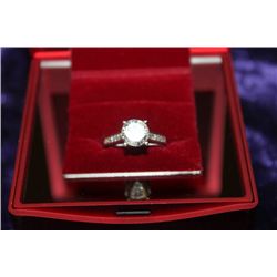 14KT GOLD DIAMOND (1.95CT&0.24CT) RING