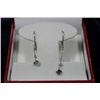 Image 1 : 14KT GOLD DIAMOND (0.80CT AND 0.54CT)EARRINGS