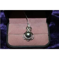 STERLING SILVER SOUTH SEA PEARL PENDANT