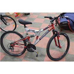 MONGOOSE 21 SPEED FULL SUSPENSION MOUNTAIN BIKE