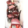 Image 1 : RESTAURANT CHAIRS X18