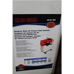 RED LION SHALLOW WELL JET PUMP/TANK SYSTEM