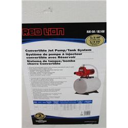 RED LION CONVERTIBLE JET PUMP/TANK SYSTEM
