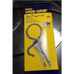 IRWIN LOCKING CHAIN CLAMP VISE GRIIP