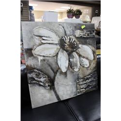 LARGE SHOWHOME FLORAL CANVAS PICTURE