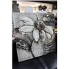 Image 1 : LARGE SHOWHOME FLORAL CANVAS PICTURE