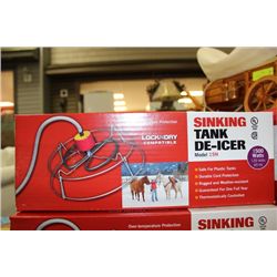 NEW 1500 WATT SINKING TANK DE-ICER
