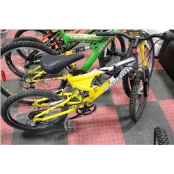 RALEIGH 6 SPEED FULL SUSPENSION KIDS BIKE