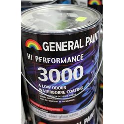 54-020 3.7 LITRES SEMI GLOSS WHITE WATER BORN