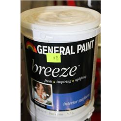 52-010 3.7 LITRES FLAT WHITE INTERIOR PAINT