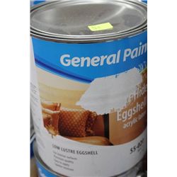 55-020 3.7 LITRES HI-HIDE EGGSHELL WHITE ACRYLIC