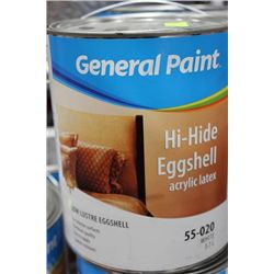 55-020 3.7 LITRES HI-HIDE EGGSHELL ACRYLIC LATEX