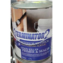 3.7 LITRES INTERIOR/EXTERIOR STAIN KILLER PRIMER