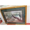 Image 1 : OAK FRAMED PICTURE