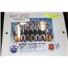 Image 1 : 1983/84 OILERS AUTOGRAPHED TEAM PICTURE