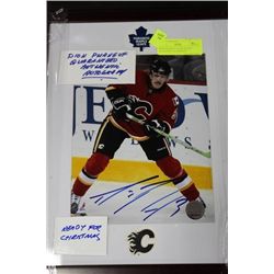 DION PHANEUF GUARANTEED AUTHENTIC AUTOGRAPH
