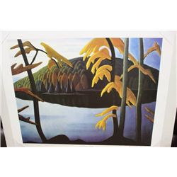 NORTHERN LAKE PICTURE W/COA