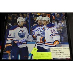 HOPKINS, HALL, NUGENT TRIPLE SIGNED W/COA