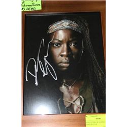 DANAI GURIRA WALKING DEAD SIGNED W/ COA