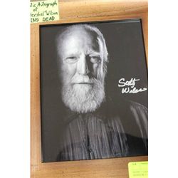 SCOTT WILSON WALKING DEAD SIGNED W/ COA