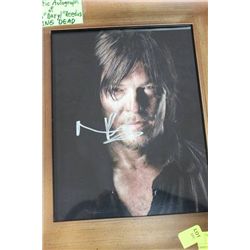 NORMAN REEDUS WALKING DEAD SIGNED W/ COA
