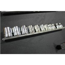 SNAP ON 6 POINT SHALLOW SOCKET SET ( METRIC)