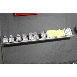 SNAP ON 6 POINT SHALLOW SOCKET SET (IMPERIAL)