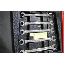 SNAP-ON FLARE NUT WRENCH SET (METRIC)