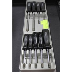 SNAP-ON 9 PC TORX SCREWDRIVER SET