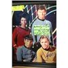 Image 1 : L. NIMOY & W. SHATNER SIGNED 11X14 W/ COA